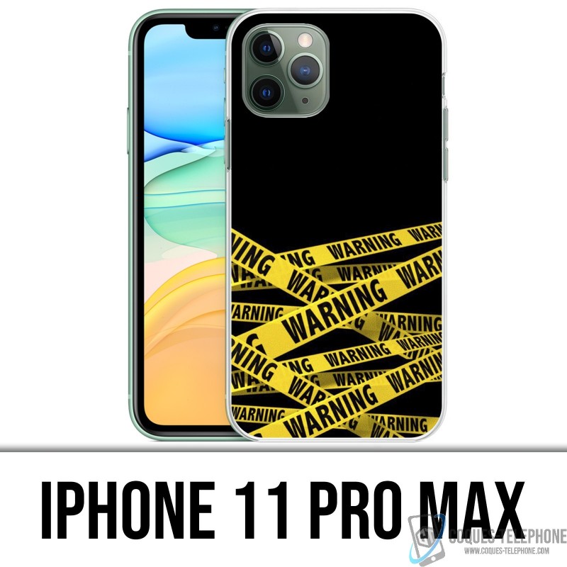 Funda iPhone 11 PRO MAX - Advertencia