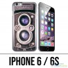 Custodia per iPhone 6 / 6S - Fotocamera vintage nera