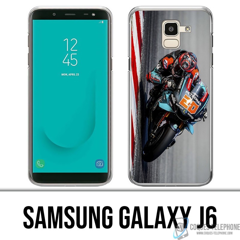 Samsung Galaxy J6 Case - Quartararo MotoGP Driver