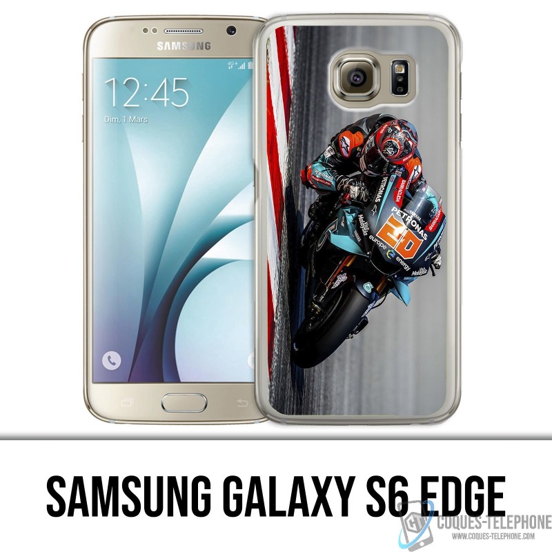 Coque Samsung Galaxy S6 edge - Quartararo MotoGP Pilote