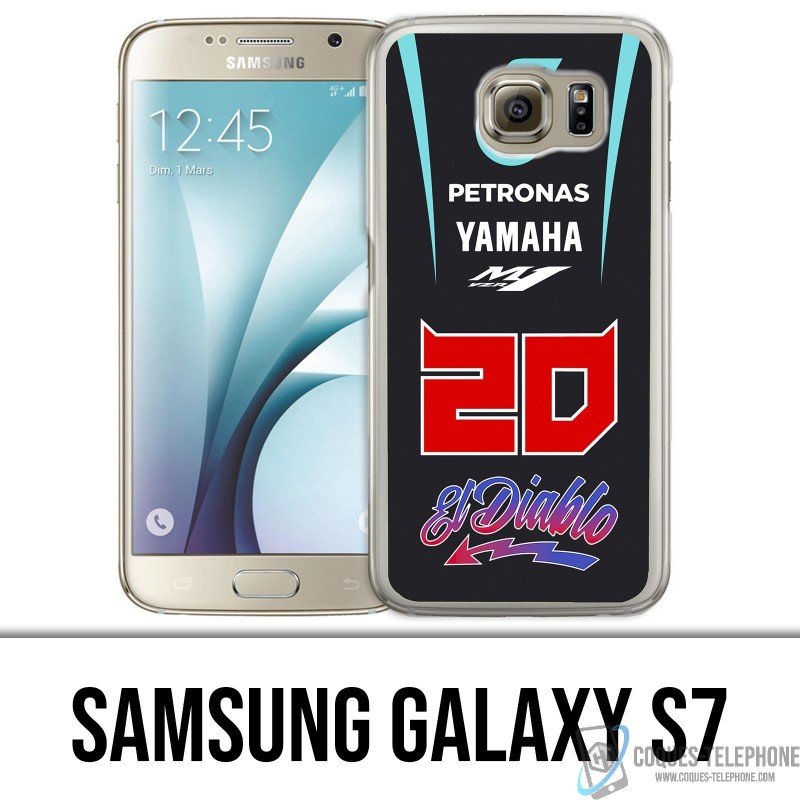 Samsung Galaxy S7 case - Quartararo El Diablo MotoGP M1