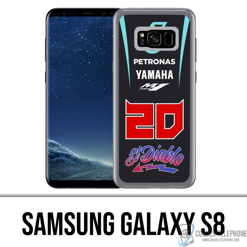 Coque Samsung Galaxy S8 - Quartararo El Diablo MotoGP M1
