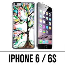 IPhone 6 / 6S Fall - mehrfarbiger Baum