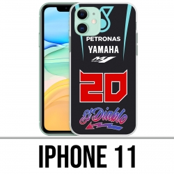 Coque iPhone 11 - Quartararo El Diablo MotoGP M1