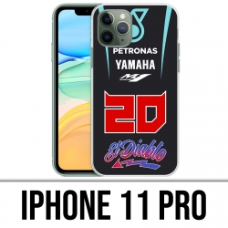 Coque iPhone 11 PRO - Quartararo El Diablo MotoGP M1