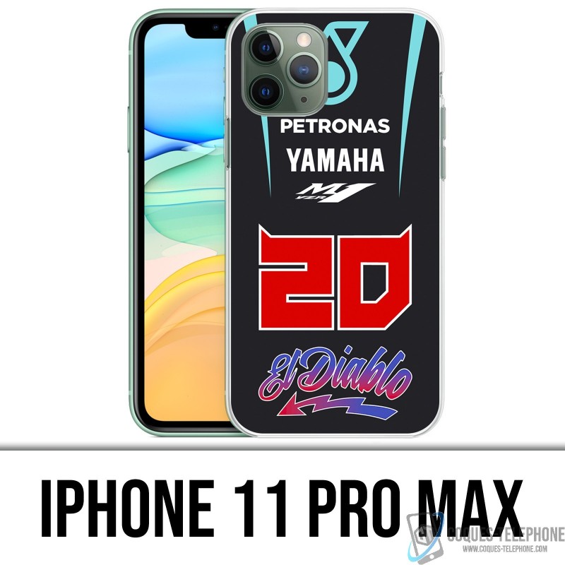 Coque iPhone 11 PRO MAX - Quartararo El Diablo MotoGP M1