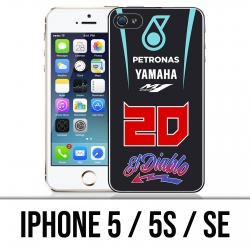 Funda iPhone SE / 5S / 5 - Quartararo El Diablo MotoGP M1