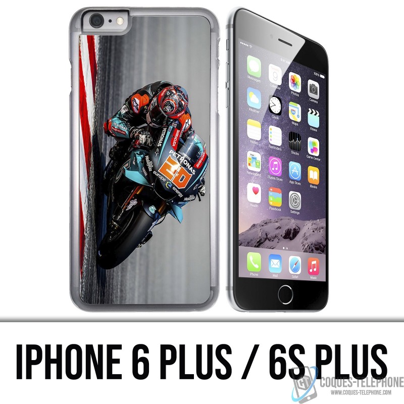 Coque iPhone 6 PLUS / 6S PLUS - Quartararo MotoGP Pilote