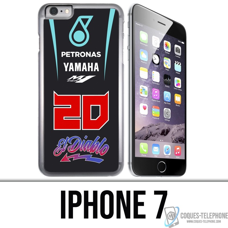 Coque iPhone 7 - Quartararo El Diablo MotoGP M1