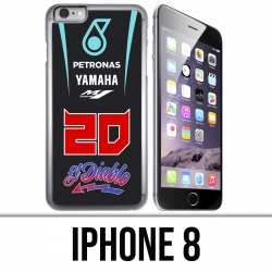 Coque iPhone 8 - Quartararo El Diablo MotoGP M1
