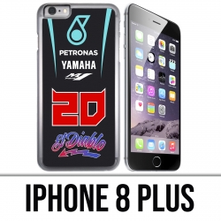 Coque iPhone 8 PLUS - Quartararo El Diablo MotoGP M1