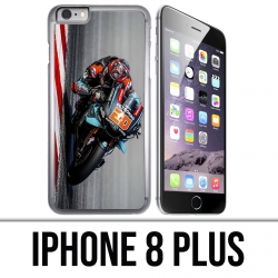 Coque iPhone 8 PLUS - Quartararo MotoGP Pilote