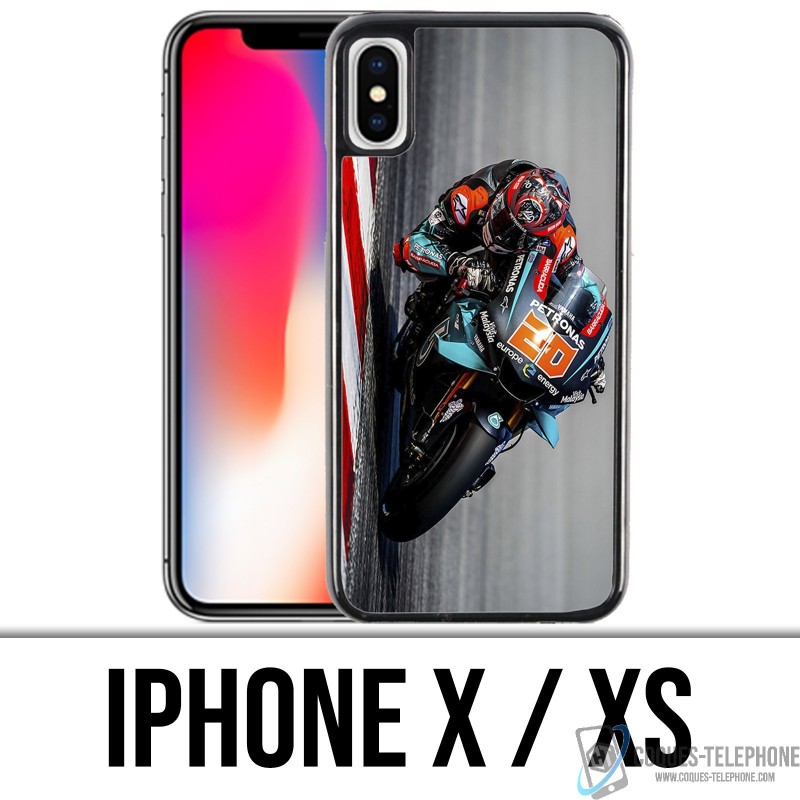 Funda iPhone X / XS - Quartararo MotoGP Pilot
