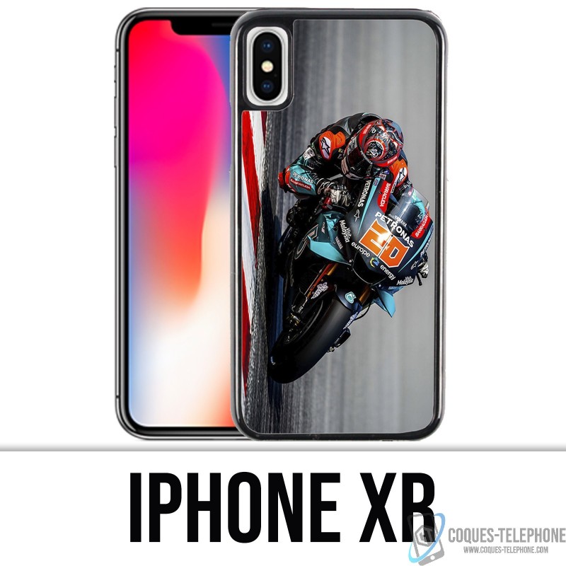 Coque iPhone XR - Quartararo MotoGP Pilote