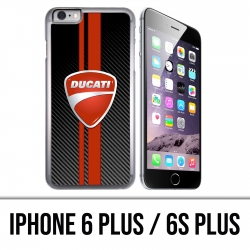 IPhone 6 Plus / 6S Plus Tasche - Ducati Carbon