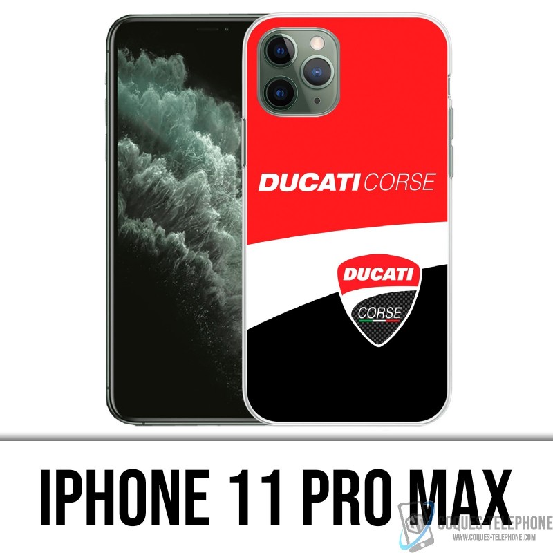 Hülle iPhone 11 Pro Max - Ducati Corsica