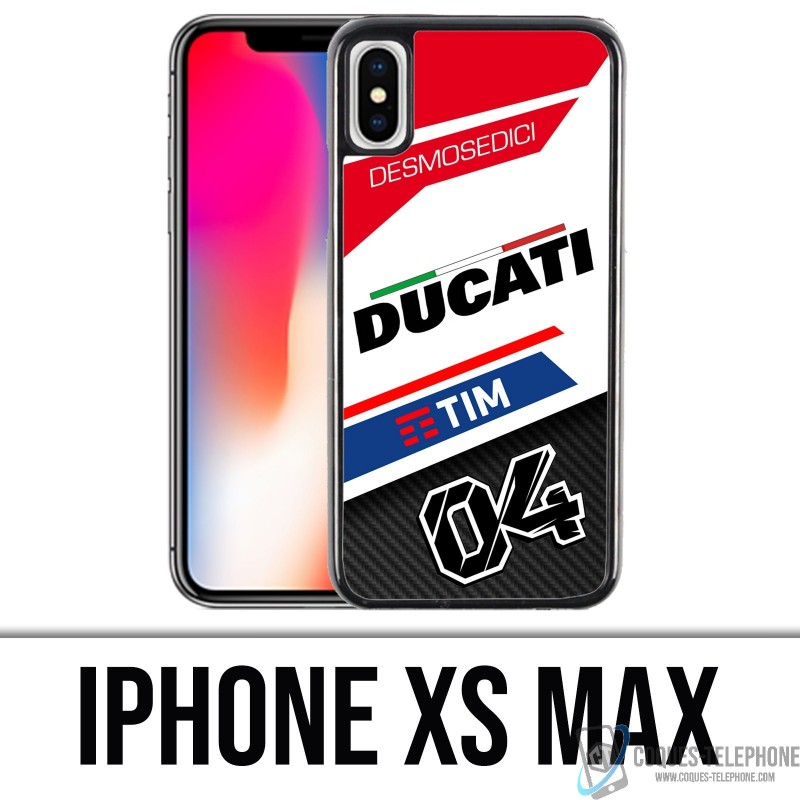 Custodia per iPhone XS Max - Ducati Desmo 04