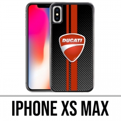 Coque iPhone XS MAX - Ducati Carbon