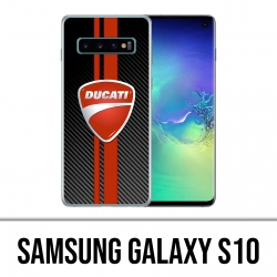 Samsung Galaxy S10 case - Ducati Carbon