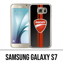Samsung Galaxy S7 case - Ducati Carbon
