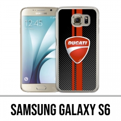Coque Samsung Galaxy S6 - Ducati Carbon