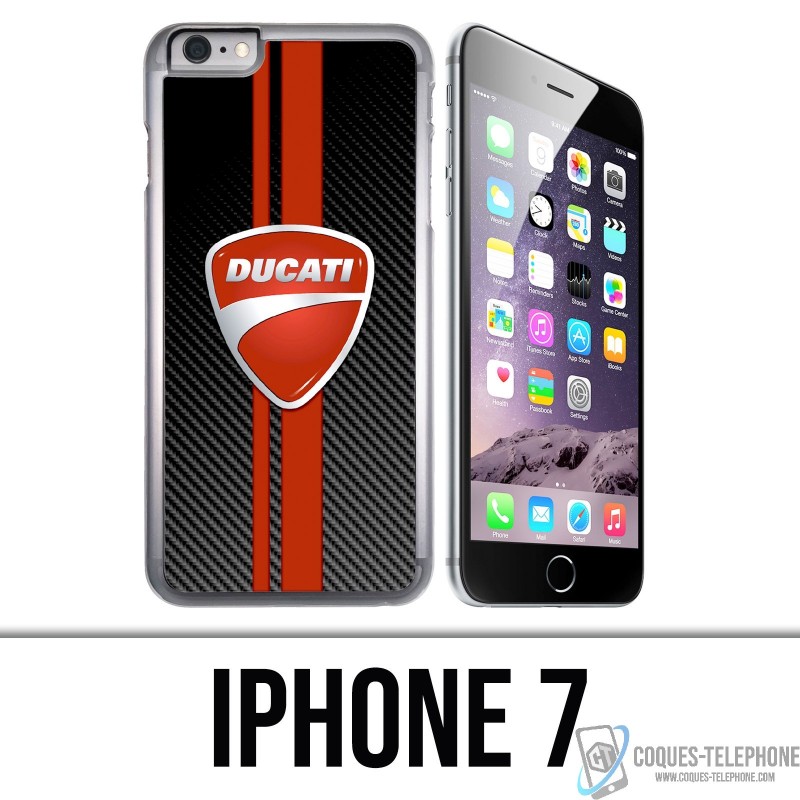 Case iPhone 7 - Ducati Carbon
