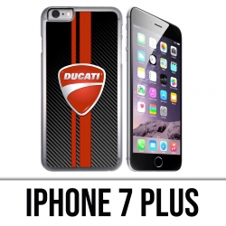 Coque iPhone 7 PLUS - Ducati Carbon
