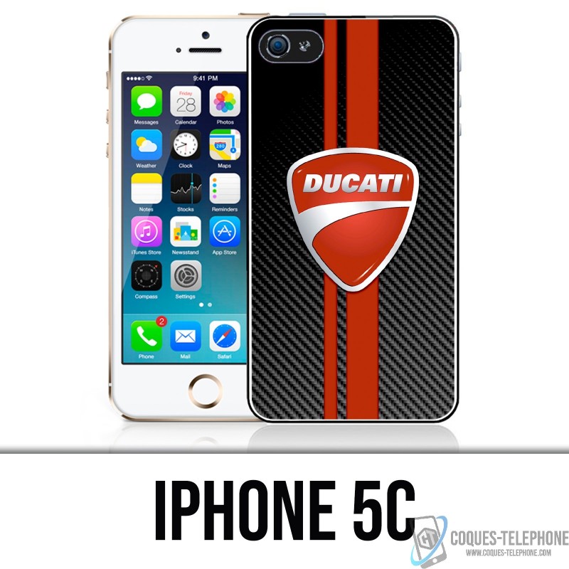 Funda iPhone 5C - Ducati Carbon