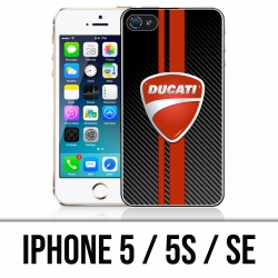 Coque iPhone 5 / 5S / SE - Ducati Carbon