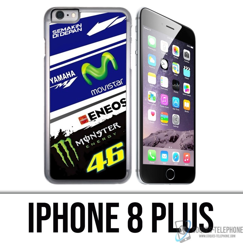 Coque iPhone 8 PLUS - Motogp M1 Rossi 46