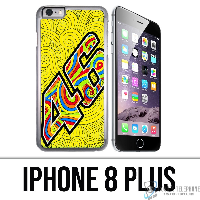 Custodia per iPhone 8 Plus - Rossi 48 Waves
