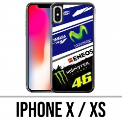 Coque iPhone X / XS - Motogp M1 Rossi 46