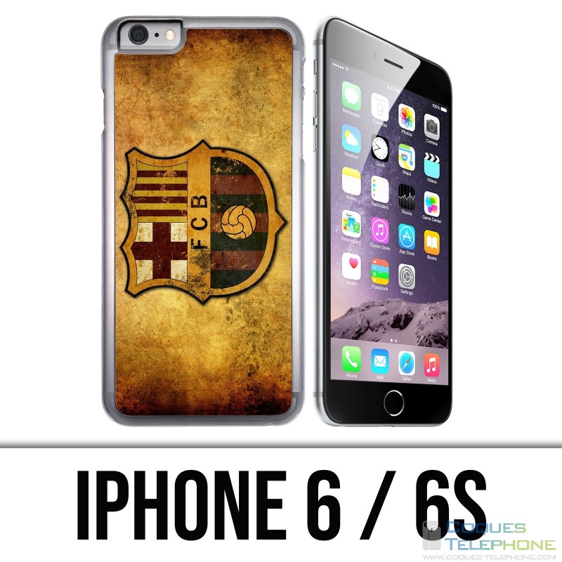 Funda iPhone 6 / 6S - Fútbol Vintage Barcelona