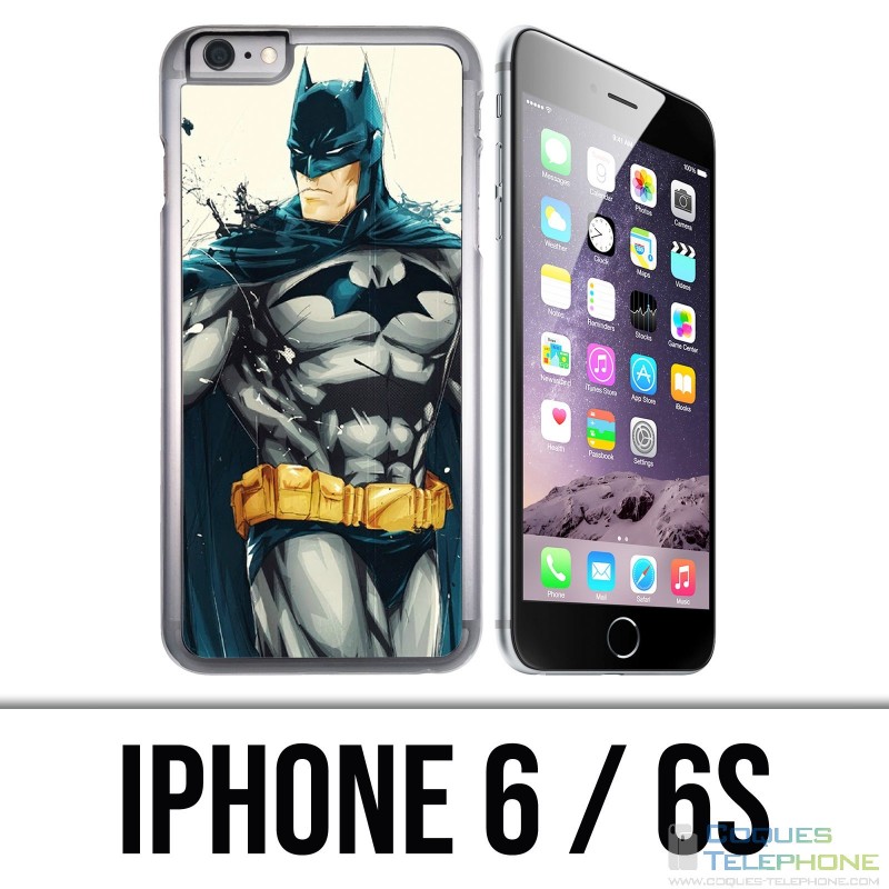 Custodia per iPhone 6 / 6S - Batman Paint Art