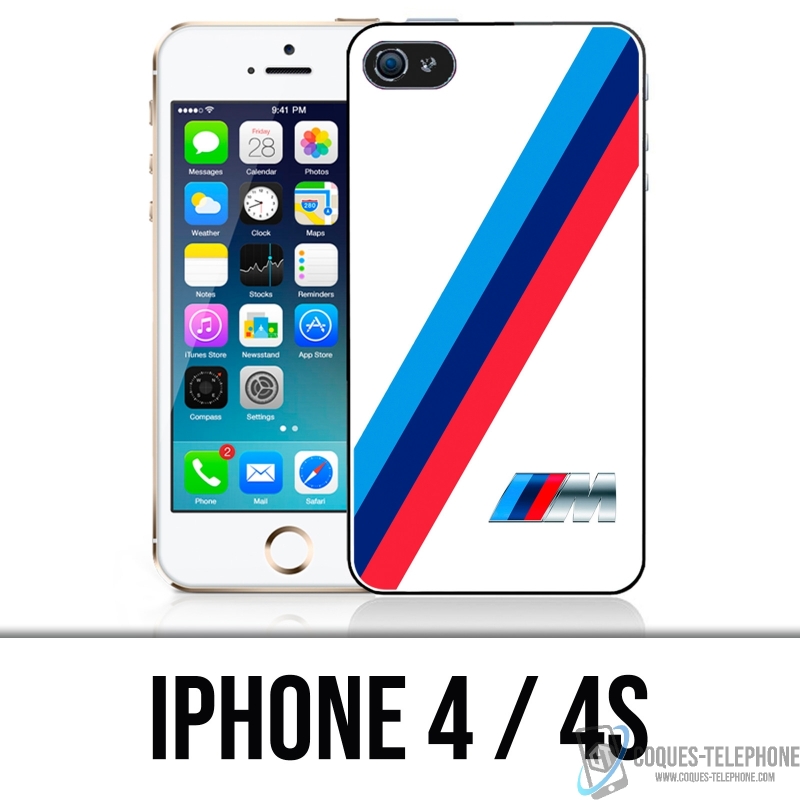 IPhone 4 / 4S Hülle - Bmw M Performance White