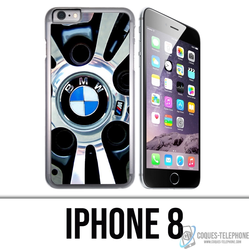 Carcasa iPhone 8 - Llanta Bmw Chrome
