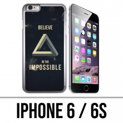 Custodia per iPhone 6 / 6S - Believe Impossible