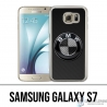 Coque Samsung Galaxy S7 - Bmw Logo Carbone