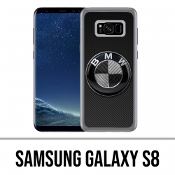 Coque Samsung Galaxy S8 - Bmw Logo Carbone