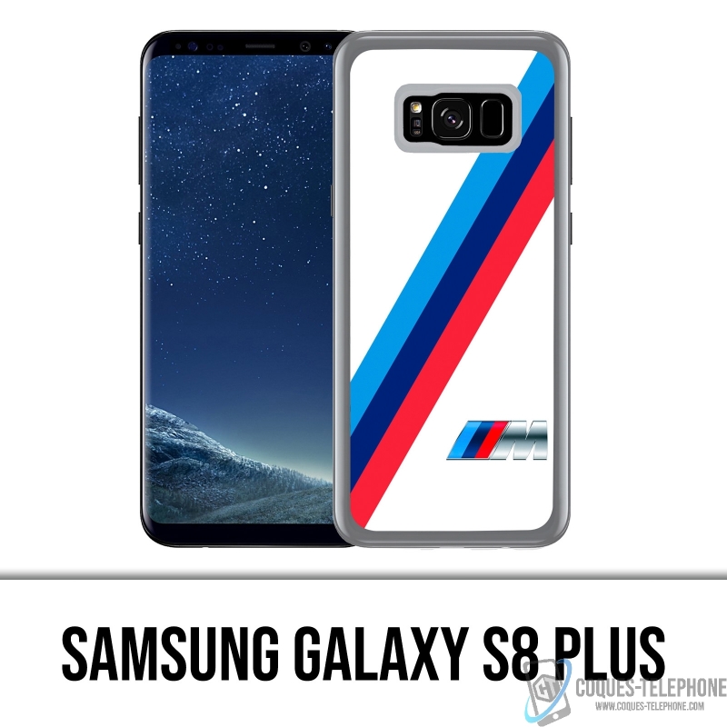 Samsung Galaxy S8 Plus Hülle - Bmw M Performance Weiß