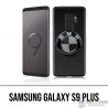 Coque Samsung Galaxy S9 PLUS - Bmw Logo Carbone