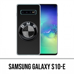 Coque Samsung Galaxy S10e - Bmw Logo Carbone