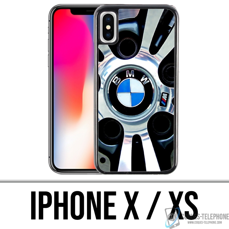 Funda para iPhone X / XS - Llanta Chrome Bmw