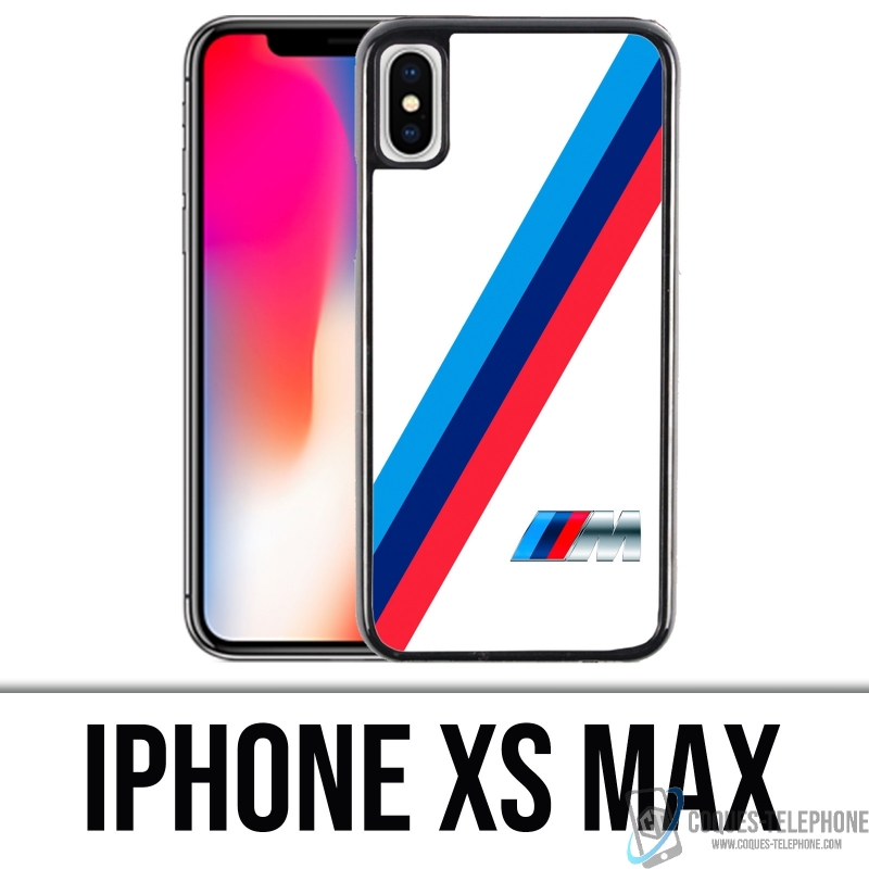 Coque iPhone XS MAX - Bmw M Performance Blanc