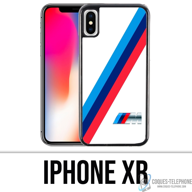 Coque iPhone XR - Bmw M Performance Blanc