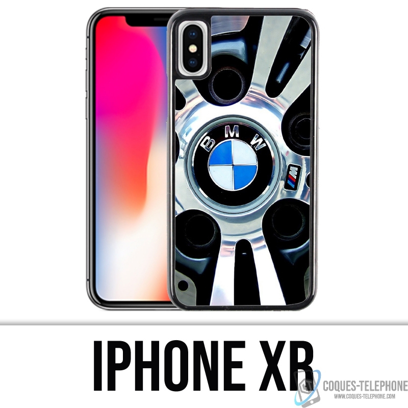 Custodia iPhone XR - Bmw rim cromato