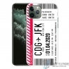 Coque téléphone - Carte d'Embarquement personnalisable