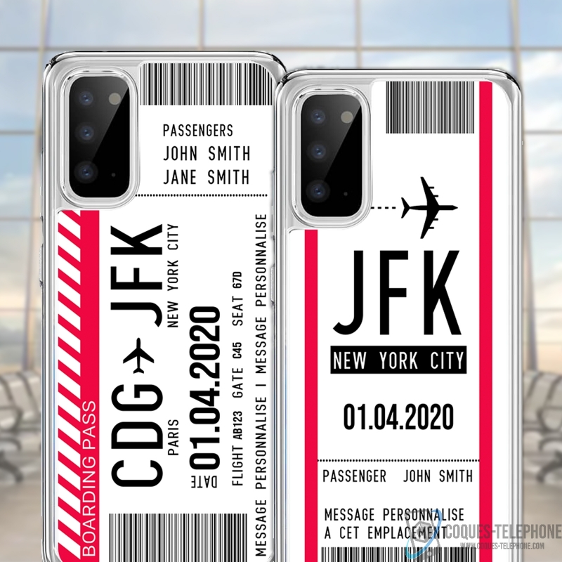 Telephone Case - Customizable Boarding Pass