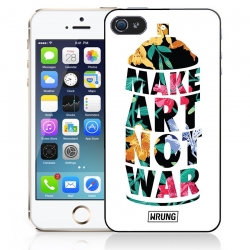 Phone Case Wrung - Machen Sie Kunst nicht Krieg