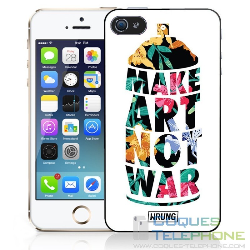 Phone Case Wrung - Machen Sie Kunst nicht Krieg